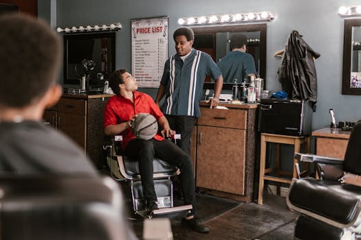 happy salon customers enjoying their services