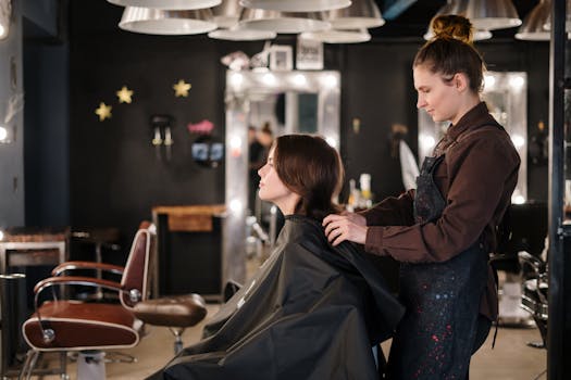 average salon service prices