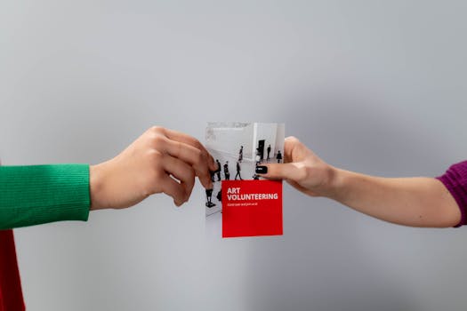 a flyer promoting a referral program