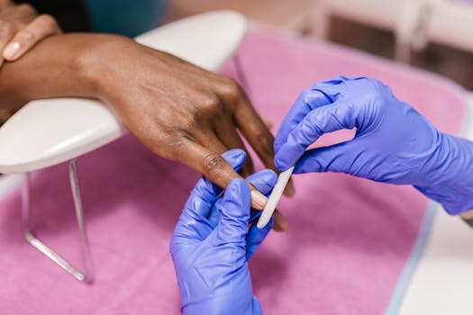 frustrated client in a salon
